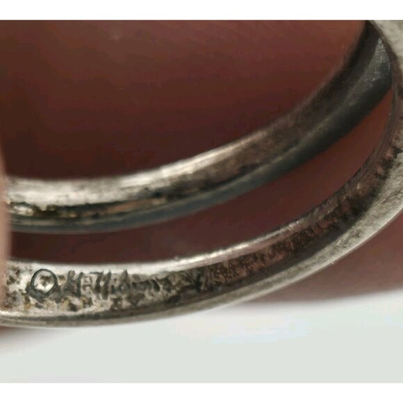 Ring Sterling Silver MCM MODERN contemporary Artisan Organic Minimalist Size 6.5 - Picture 11 of 11